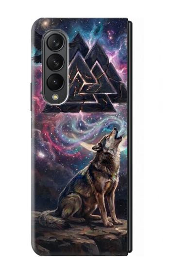 S4110 Mystic Wolf Ancient Symbol Artwork Case For Samsung Galaxy Z Fold 3 5G
