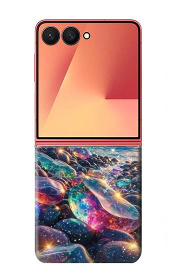 S4084 Rainbow Ocean Wave Fantasy Case For Samsung Galaxy Z Flip 7