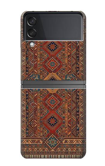 S4096 Traditional Geometric Pattern Design Case For Samsung Galaxy Z Flip 4