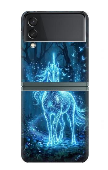 S4104 Mystical Forest Spirit Horse Fantasy Case For Samsung Galaxy Z Flip 3 5G