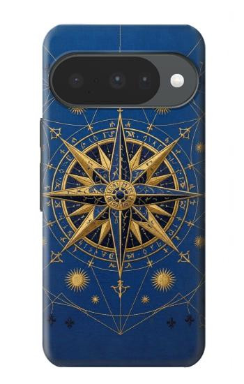 S4086 Nautical Compass Maritime Design Case For Google Pixel 10, 10 Pro