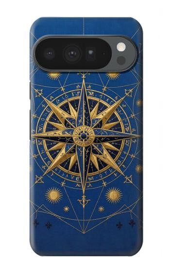 S4086 Nautical Compass Maritime Design Case For Google Pixel 10 Pro XL