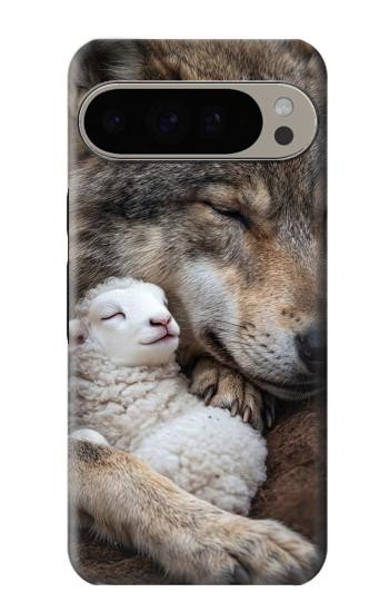S4089 Gentle Wolf And Lamb Friendship Art Case For Google Pixel 9 Pro XL