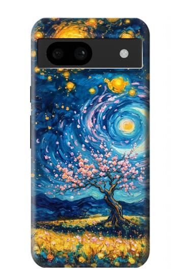 S4081 Dreamy Spiral Galaxy Night Sky Art Case For Google Pixel 8a