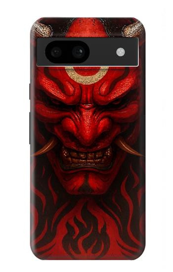 S4099 Mystic Red Demon Illustration Case For Google Pixel 8a