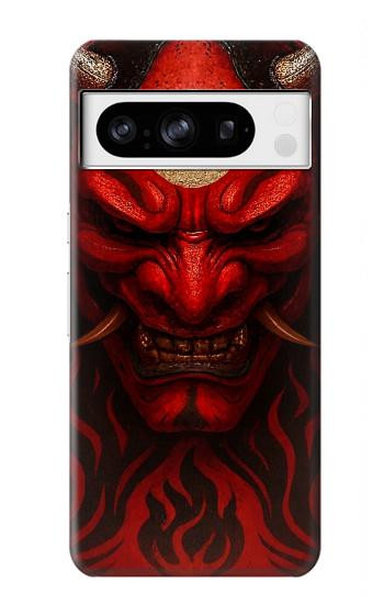 S4099 Mystic Red Demon Illustration Case For Google Pixel 8 pro