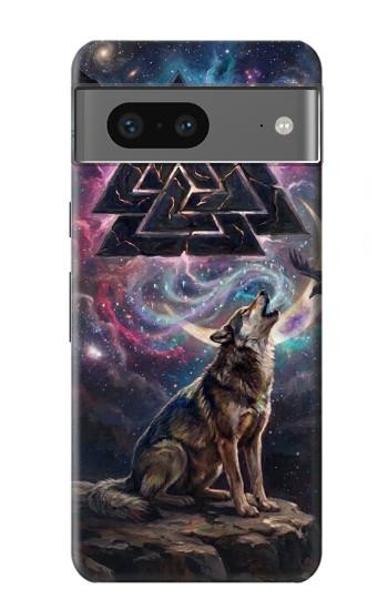 S4110 Mystic Wolf Ancient Symbol Artwork Case For Google Pixel 7a