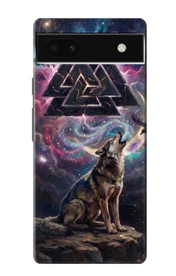 S4110 Mystic Wolf Ancient Symbol Artwork Case For Google Pixel 6a