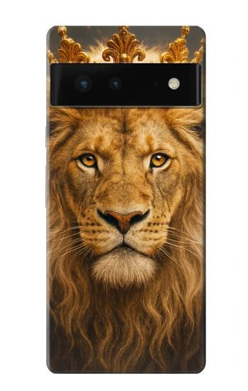 S4093 Royal Lion Portrait Artwork Case For Google Pixel 6
