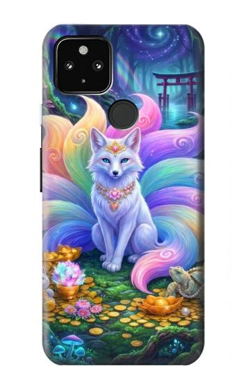 S4088 Fantasy Fox Spirit Magical Artwork Case For Google Pixel 4a 5G