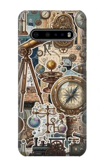 S4100 Vintage Scientific Discovery Collage Case For LG V60 ThinQ 5G