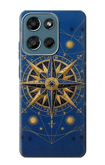 S4086 Nautical Compass Maritime Design Case For Motorola Moto G (2026), G Play (2026)