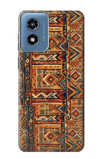 S4079 Tribal Geometric Ethnic Pattern Case For Motorola Moto G Play 4G (2024)