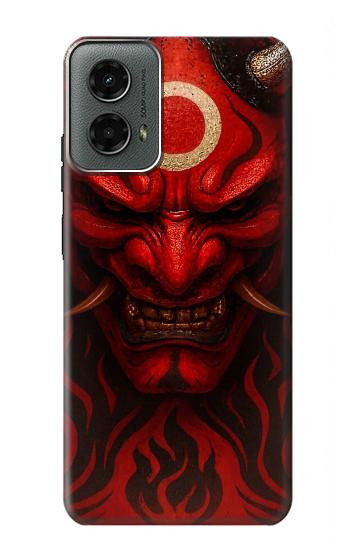 S4099 Mystic Red Demon Illustration Case For Motorola Moto G 5G (2024)