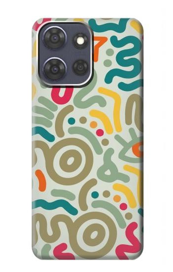 S4078 Abstract Colorful Doodle Pattern Case For Motorola Moto G Power (2025,2026)
