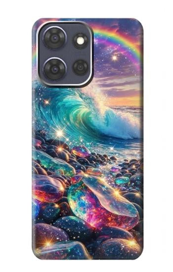 S4084 Rainbow Ocean Wave Fantasy Case For Motorola Moto G Power (2025,2026)