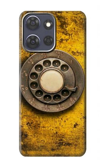 S4107 Retro Rotary Phone Dial Vintage Case For Motorola Moto G Power (2025,2026)