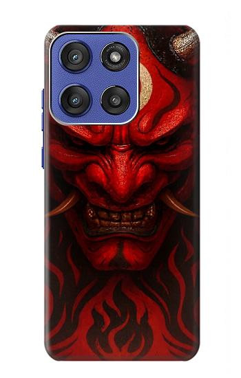 S4099 Mystic Red Demon Illustration Case For Motorola Moto G Stylus 5G (2025,2026), Edge 60 Stylus