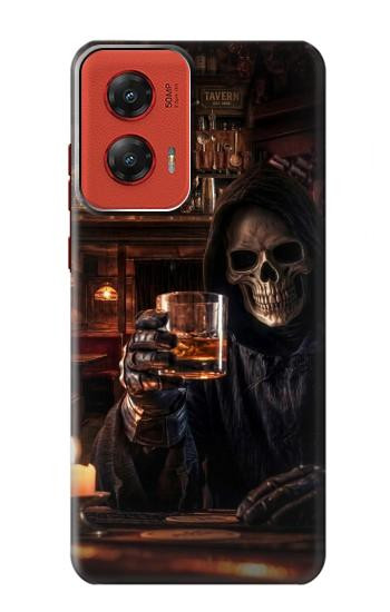 S4102 Vintage Skull Tavern Artwork Case For Motorola Moto G Stylus 5G (2024)
