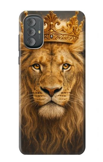 S4093 Royal Lion Portrait Artwork Case For Motorola Moto G Power 2022, G Play 2023
