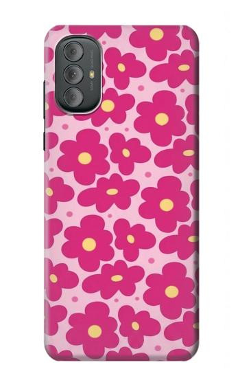 S4097 Pink Floral Seamless Pattern Design Case For Motorola Moto G Power 2022, G Play 2023