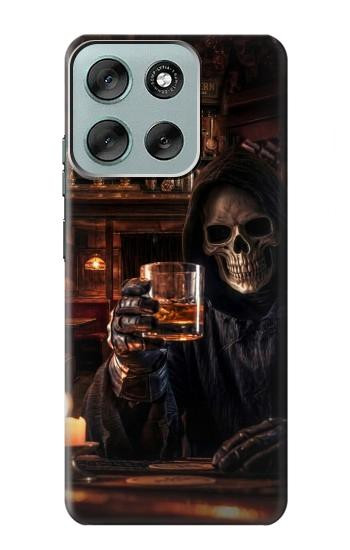 S4102 Vintage Skull Tavern Artwork Case For Motorola Moto G56