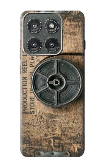S4108 Vintage Camera Film Reel Artwork Case For Motorola Edge (2025)