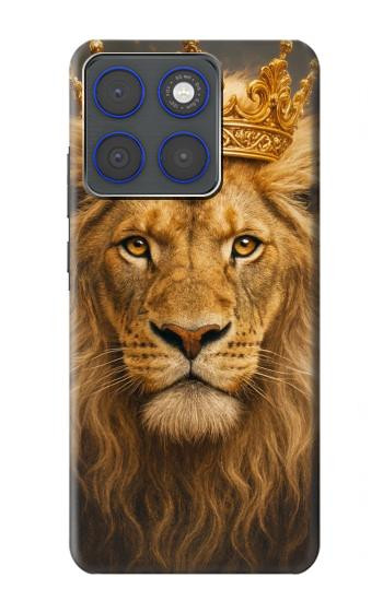 S4093 Royal Lion Portrait Artwork Case For Motorola Edge 70