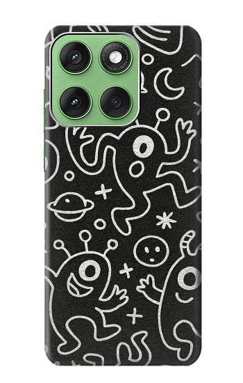 S4101 Cute Cartoon Monster Pattern Case For Motorola Edge 60