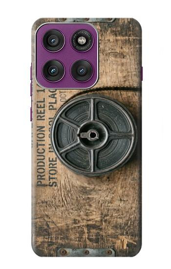 S4108 Vintage Camera Film Reel Artwork Case For Motorola Edge 60 Pro