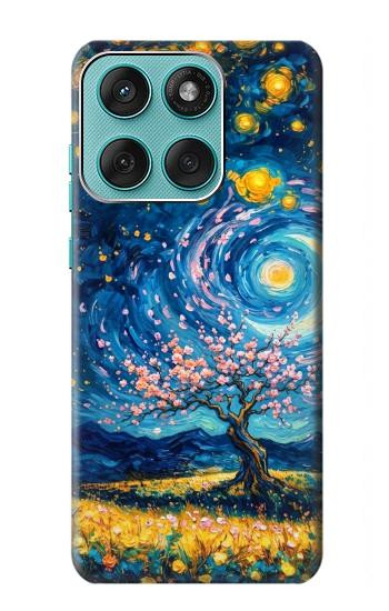 S4081 Dreamy Spiral Galaxy Night Sky Art Case For Motorola Edge 60 Fusion