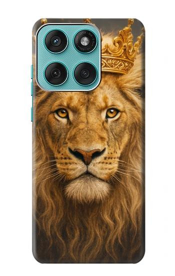 S4093 Royal Lion Portrait Artwork Case For Motorola Edge 60 Fusion