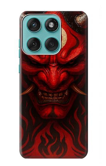 S4099 Mystic Red Demon Illustration Case For Motorola Edge 60 Fusion