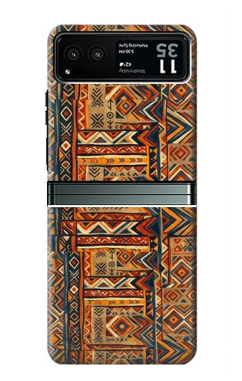 S4079 Tribal Geometric Ethnic Pattern Case For Motorola Razr 40
