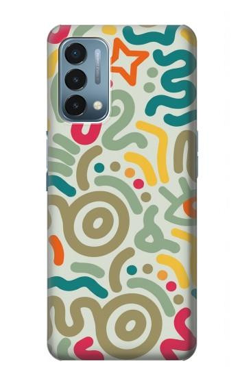 S4078 Abstract Colorful Doodle Pattern Case For OnePlus Nord N200 5G
