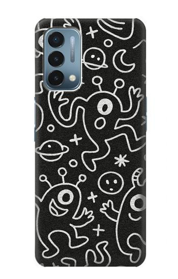 S4101 Cute Cartoon Monster Pattern Case For OnePlus Nord N200 5G