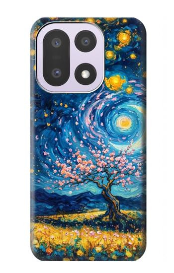 S4081 Dreamy Spiral Galaxy Night Sky Art Case For OnePlus 15