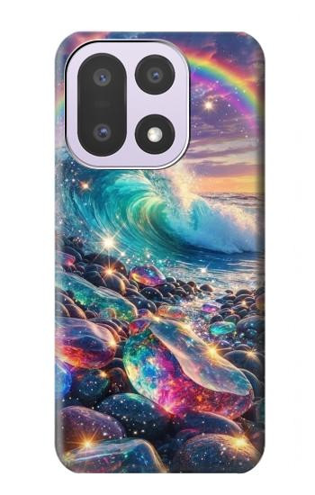 S4084 Rainbow Ocean Wave Fantasy Case For OnePlus 15