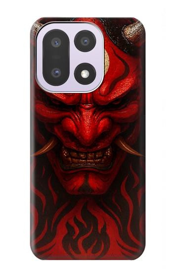 S4099 Mystic Red Demon Illustration Case For OnePlus 15