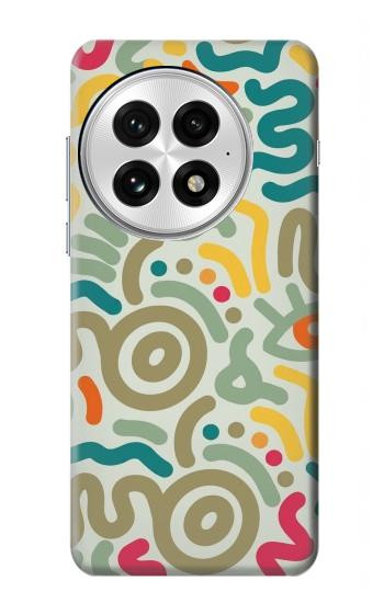 S4078 Abstract Colorful Doodle Pattern Case For OnePlus 13