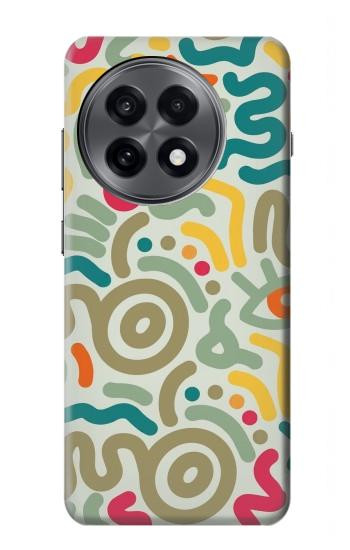 S4078 Abstract Colorful Doodle Pattern Case For OnePlus 13R