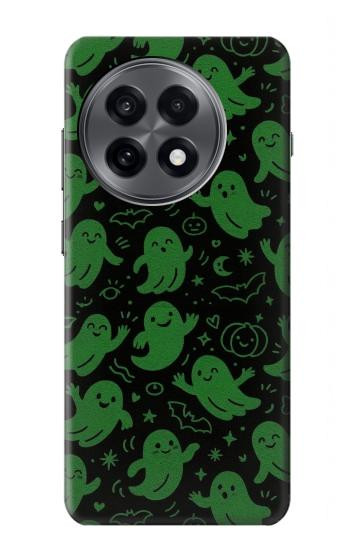 S4087 Cute Green Ghost Cartoon Pattern Case For OnePlus 13R