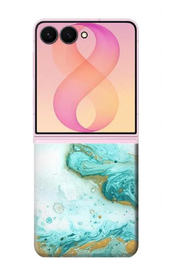S3399 Green Marble Graphic Print Case For Samsung Galaxy Z Flip 8
