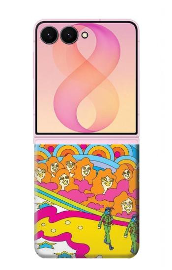 S3407 Hippie Art Case For Samsung Galaxy Z Flip 8