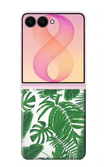 S3457 Paper Palm Monstera Case For Samsung Galaxy Z Flip 8