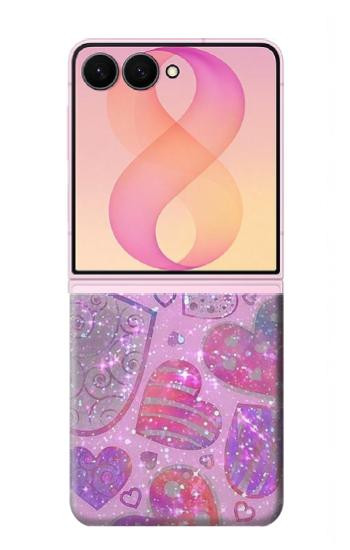 S3710 Pink Love Heart Case For Samsung Galaxy Z Flip 8