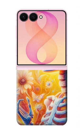 S3976 Colorful Skeleton Case For Samsung Galaxy Z Flip 8