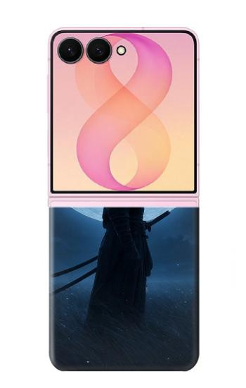 S4034 Samurai Moon Night Case For Samsung Galaxy Z Flip 8