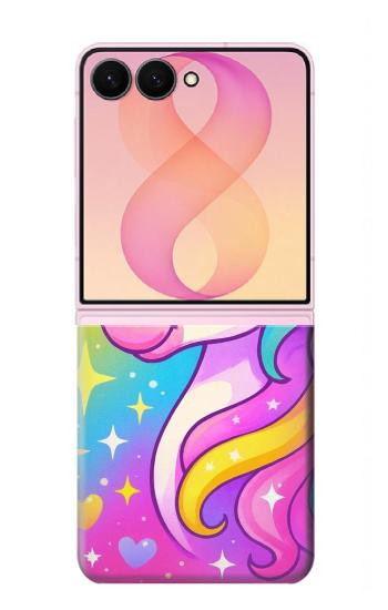 S4057 Cute Unicorn Cartoon Case For Samsung Galaxy Z Flip 8