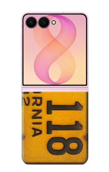 S4060 Vintage California Car License Plate Case For Samsung Galaxy Z Flip 8